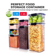 Food Storage Container Plastic Kitchen Refrigerator Noodle Box/ Bekas Makanan Kedap Udara Tupperware