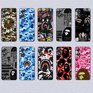 for OPPO A1 A1K A3S A5 A5S A7 A8 A9 A11 Bape wallpaper Phone case protective cover