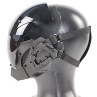 ⭐️【High Quality+In Stock】⭐Punk Gothic Cyber ​​Helmet Mask for Halloween Cosplay Costume Accessory Fu