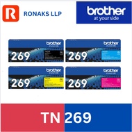 Original Brother TN 269 TN-269 /TN 269XL TN269 / Black Cyan Magenta Yellow Toner Cartridge