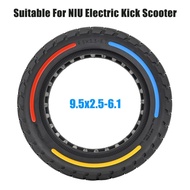 PR. 9.5 inch 9.5*2.5 Color Solid Tyre 9.5x2.50-6.1 for NIU KQI3 Electric Scooter