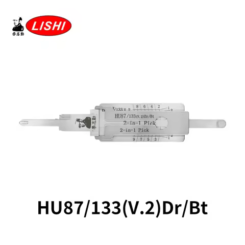 lishi 2 in 1 tool HU87/133(V.2)Dr/Bt