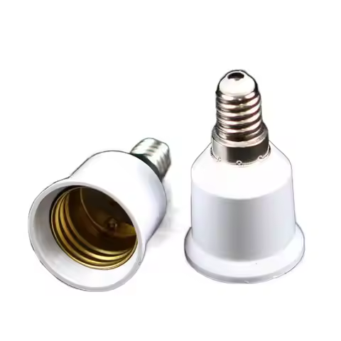 E27 Male to E14 B22 GU10 E40 Female Lamp Holder Converter Heat-resistant Multiple Models Lamp Base D