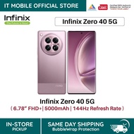 Infinix Zero 40 5G Smartphones | 6.78" FHD+ With Curved Screen | 144Hz Refresh Rate | 5000mAh Batter