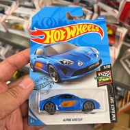 ((Xiaojia Garage) 1/64 HOT WHEELS ALPINE A110 CUP Blue