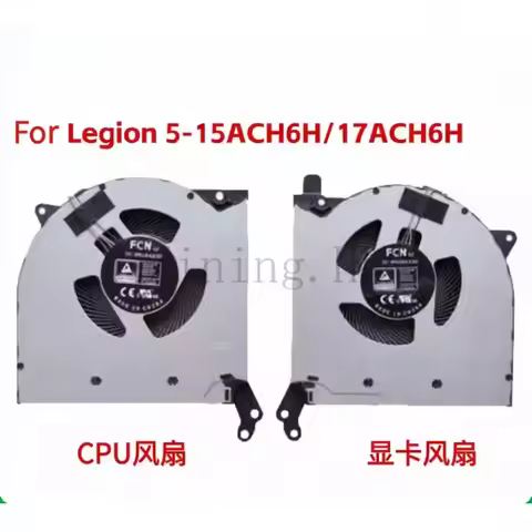 CPU fan GPU Cooling Fan for Lenovo Legion 5-15ACH6H 5-17ACH6H 82JY