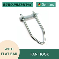 Fan Hook With Flat Bar For Ceiling Fan / Ceiling Mount Fan Hook 2 x 4-12 IN, 3 x 4-6 IN