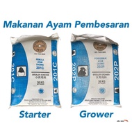 Gold Coin Dedak Ayam Daging 2kg | 201C Starter | 202P Grower