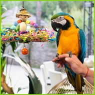 Parrot Shredding Toy Paper Bird Chewing Toys Safe for Cage Birds Beneficial Multifunctional Safe Bird Shredder asdiumy