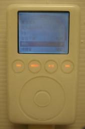 早期  Apple ipod 20G  ～～續電不良 功能正常