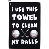 Funny Golf Towel, Golf Towels for Men,Golf Towels for Golf Bags for Men, Funny Golf Gift ,Golf Towel for Golf Fan, Golf Towels [PACK OF 2 PCS]