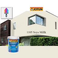 1105 Soya Milk 1L Jotun Jotashield Antifade White Colour Outdoor Wall Paint Anti Algae & Anti Fungal