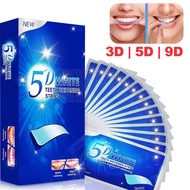 Teeth Brightening Strips for Teeth 3D/5D/9D Whitener Strips Reduced Sensitivity White Strips for Too