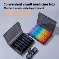 21 Grids 7 Days Weekly Pill Box 3 Times A Day Morning Noon Night Portable Sealed Moisture Proof Medi