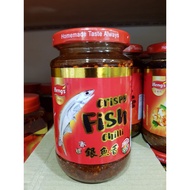 Heng's Crispy Prawn Chilli 340 Gram  / Heng's Crispy Fish Chilli  340 Gram / 100% Malacca Authentic Heng's Crispy Chilli