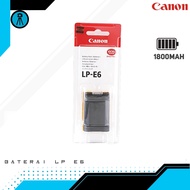 Baterai LP E6 untuk Kamera Canon 60D 70D 80D Eos R 5D 6D 7D mark I ii iii iv