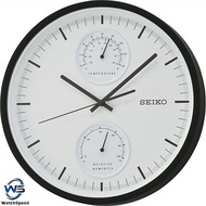 Seiko QXA525K Thermometer Analog Wall Clock