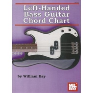 Left-Handed Bass Guitar Chord Chart by William Bay (US edition, paperback)