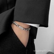 Cuban Bracelet Male Titanium Steel Non-Fade New Product Punk Niche Design Feeling All-Match Female S