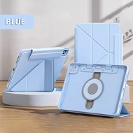 (ถอดปก+หมุนได้+ของแถม) เคสไอแพด สำหรับ iPad Air 7 6 5 4 / Pro 13 / Pro 12.9 / Pro 11 / M2 M4 M5