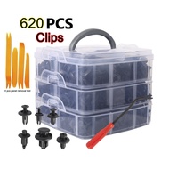 750pcs/Boxes Car Rivet Snaps Body Panel Lining Interior Body Buckles Plastic Rivet Clips Expansion G