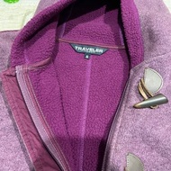 📦10 TRAVELER旅行者 s號 紫色防風布料 防潑水 吸濕 透氣 刷毛外套