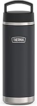THERMOS Icon Beverage Bottle 0.71 L, Dark Grey/Graphite Matt, Stainless Steel Thermos Flask, 710 ml,