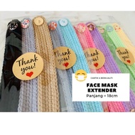 🔥🔥 (READY STOCK) Extra long 18CM Penyambung topeng muka/ Face mask extender/ face mask/ adaptor - MURAH &amp; CANTIK
