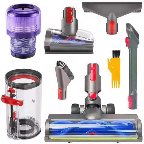 For Dyson V11 V15 SV14 SV17 SV15 SV22 SV28 Cordless Vacuum Attachment Brush Head Dust Mite Removal B