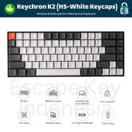 Keychron K2 White Keycaps - Gateron Hotswappable