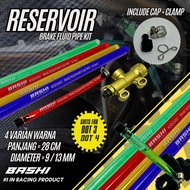 3nity Hose Reservoir Delete Kit Bashi Brake Reservoir Fluid Pipe Kit Brake Tube Replacement