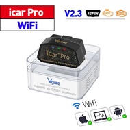 【Trusted】 Vgate Icar2 Wifi Bluetooth V2.2 Icar Pro V2.3 Car Code Reader Scanner Obd2 Obd 2car Diagno