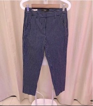 義大利MaxMara Weekend 品牌❤️專櫃購買 保證正品🌟直條紋設計深藍色長褲🌟超級顯瘦❤️超低價割愛 此品牌的材質特別好👍