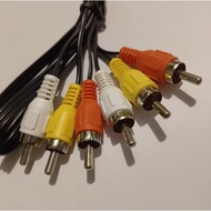 RCA to RCA 3x3 Audio Video Cable