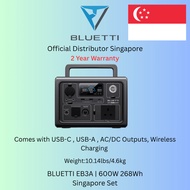 Bluetti EB3A | 600w 268Wh portable power generator station