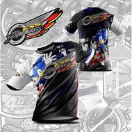 Baju EX5 T-shirt Member 2.0 Gong Badake 2026 Dream Honda EX5 Dream Sublimation T-shirt | Baju EX5 Dr