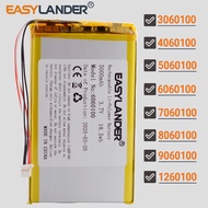 5-wire  6060100 3.7V 5000mAh Lithium Li-ion Polymer Battery 3060100 4060100 5060100 7060100 8060100 