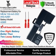 High Performance Zero Cycle Battery A2669 4561mAh for Laptop MB Air 13.6-inch (M2) 2022 A2681
