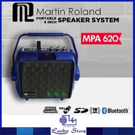 (Bulky) MARTIN ROLAND MPA-620 PORTABLE PA SYSTEM WITH MICROPHONE AND BLUETOOTH CONNECTIVITY