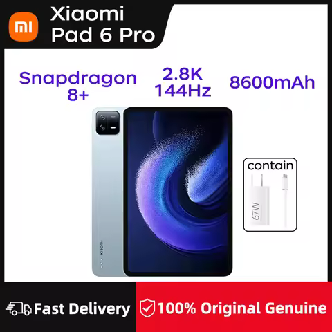Xiaomi Tablet Pad 6 PRO Tablet Snapdragon 8+ 11-inch Android 13 MIUI Pad 14 144Hz 2.8K 8600mAh Table