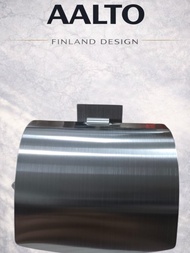 AALTO Brush Nickel Toilet Paper Holder | Premium Stainless Steel Bathroom Tissue Holder | Finland De