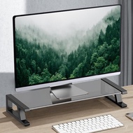 Desktop usb Elevated Storage Screen Increase Computer Monitor Desktop Base Office Shelf Tempered Gla