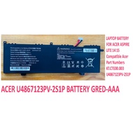 BATTERY LAPTOP ACER U4867123PV-2S1P FOR ACER ASPIRE LITE 14 15 AL14-31P KT.CTE00.003 GRED-AAA LAPTOP