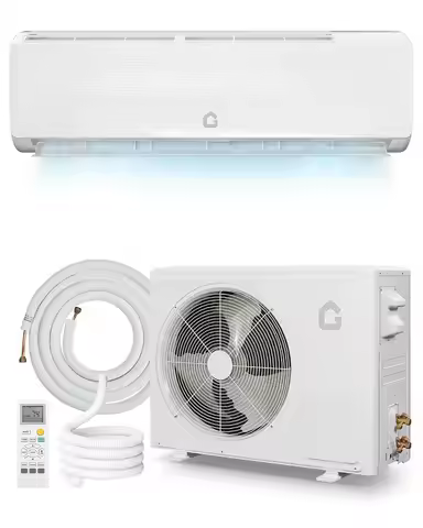 12000 BTU Mini Split Air Conditioner,19 SEER2 Ductless Inverter AC w/ 230V, Cool Up to 750 Sq. Ft wi