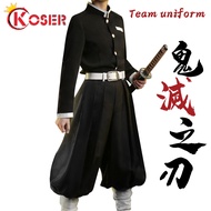 WGB COSER KING Trẻ em Bé trai Cô Gái Anime Demon Slayer Kimetsu no Yaiba Tsuyuri Kanao Kamado Tanjir