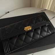 Chanel boy長夾 超級甜