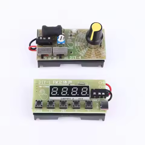 Adjustable 4-Band Digital FM MW SW Radio AM FM Medium Wave Shortwave Receiver Broadcasts Headphone R