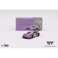 Mini GT 793 Porsche 911 GT3 R #27 HubAuto Racing 2023 FIA GT World Cup 70th Macau Grand Prix 1/64 (B