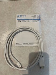 j5create 4K HDMI to Mini Display Port Cable 1.8M 行貨（保養期至24年9月