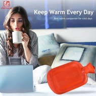[clarins.sg] Water Filling Hot Water Bag Rubber Hot Water Bottle Hand Warmer (2000ml+Cover)